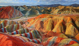 reliefs de Danxia2